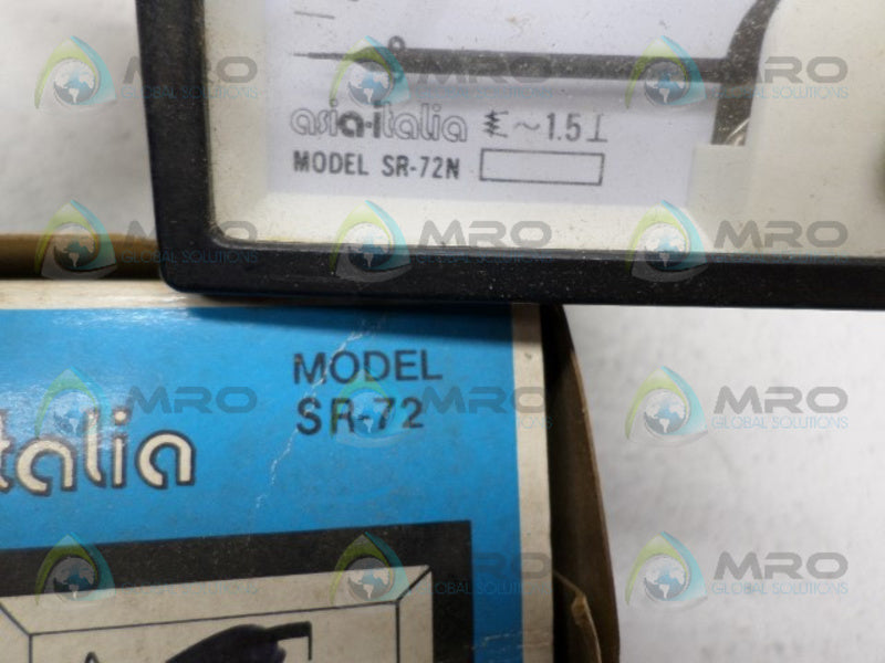 ASIA-ITALIA SR-72 PANEL METER 0-45A NSMP