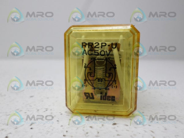 IDEC RR2P-U RELAY 50VAC UNMP