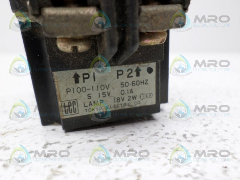 TEC P100-110V PILOT LIGHT (NO BUTTON) UNMP