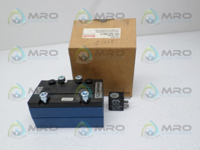 REXROTH 581-322-000-0 SOLENOID VALVE NSMP