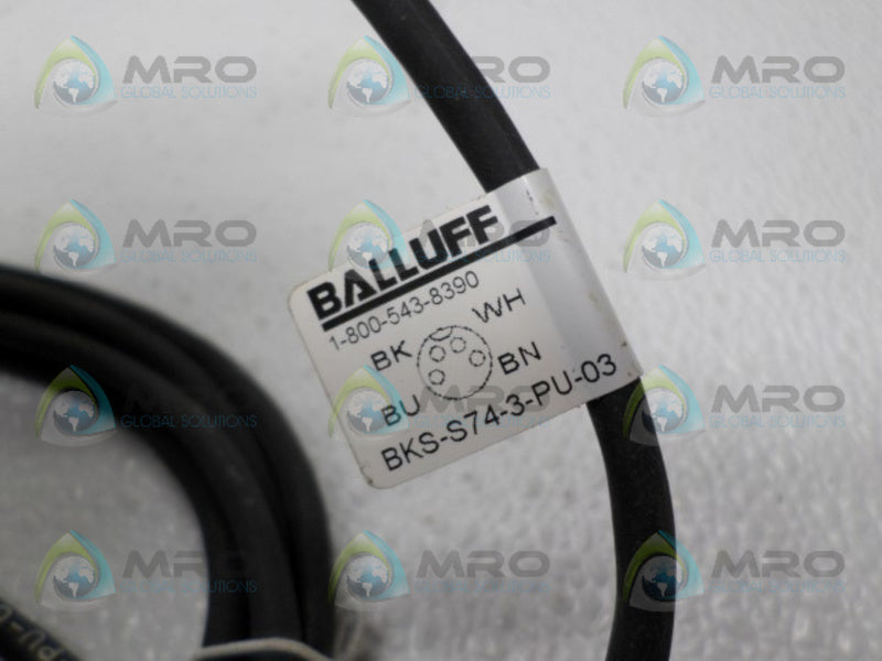 BALLUFF BKS-S74-3-PU-03 CABLE CONNECTOR NSNP