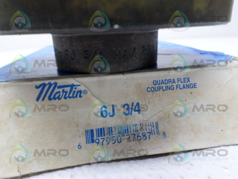 MARTIN 6J QUADRA FLEX COUPLING FLANGE 3/4" NSMP