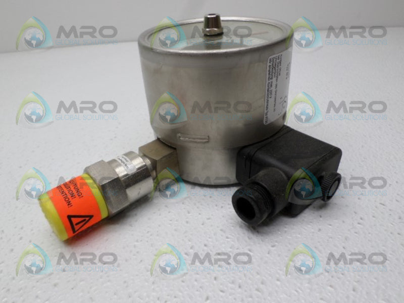 KONTAKT M2 PRESSURE GAUGE 0-10 BAR NSNP