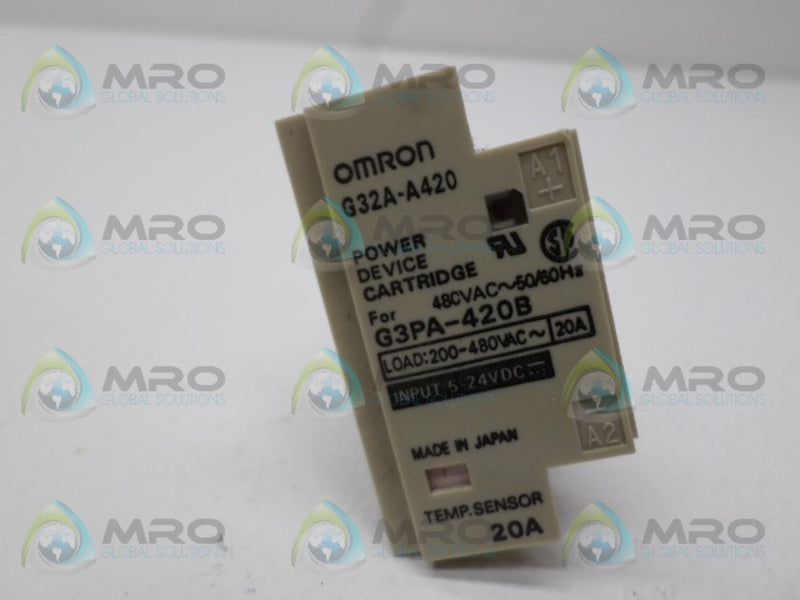 OMRON G32A-A420 POWER DEVICE CARTRIDGE UNMP