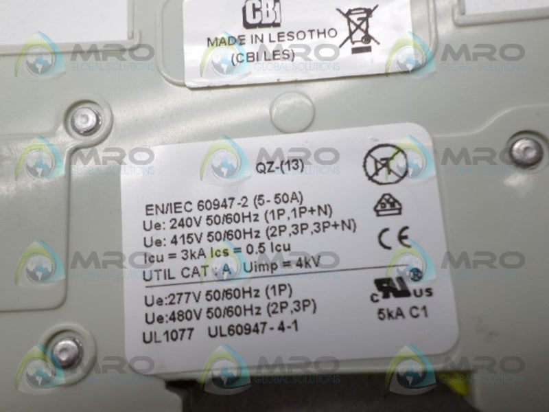 CBI QZD28220 CIRCUIT BREAKER 20A NSNP