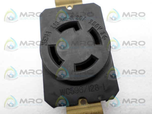 PASS & SEYMOUR WC596/128-1 LOCKING CONNECTOR NSNP