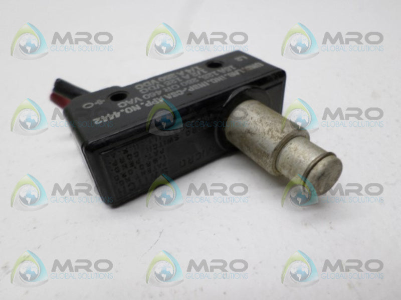 MICRO SWITCH WZ-RQX752 LIMIT SWITCH UNMP