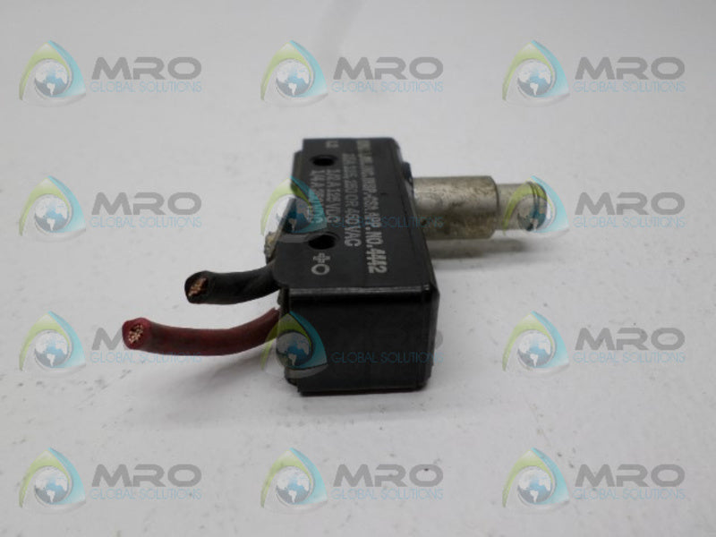 MICRO SWITCH WZ-RQX752 LIMIT SWITCH UNMP