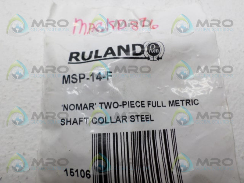 RULAND MSP-14-F SHAFT COLLAR NSMP