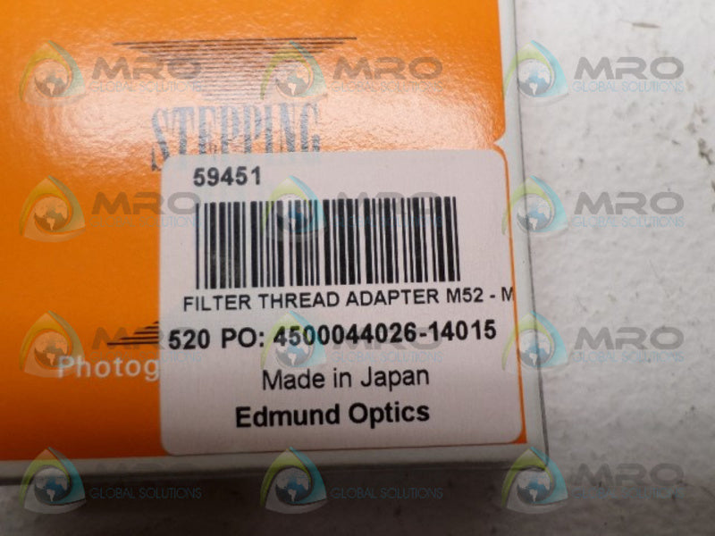 EDMUND OPTICS 59451 FILTER THREAD ADAPTER NSMP