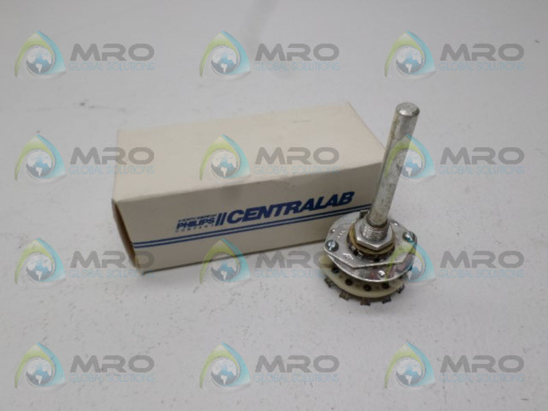 CENTRALAB PA-2000 ROTARY SWITCH NSMP