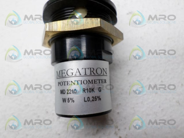 MEGATRON MD2210 POTENTIOMETER 10K OHMS NSNP