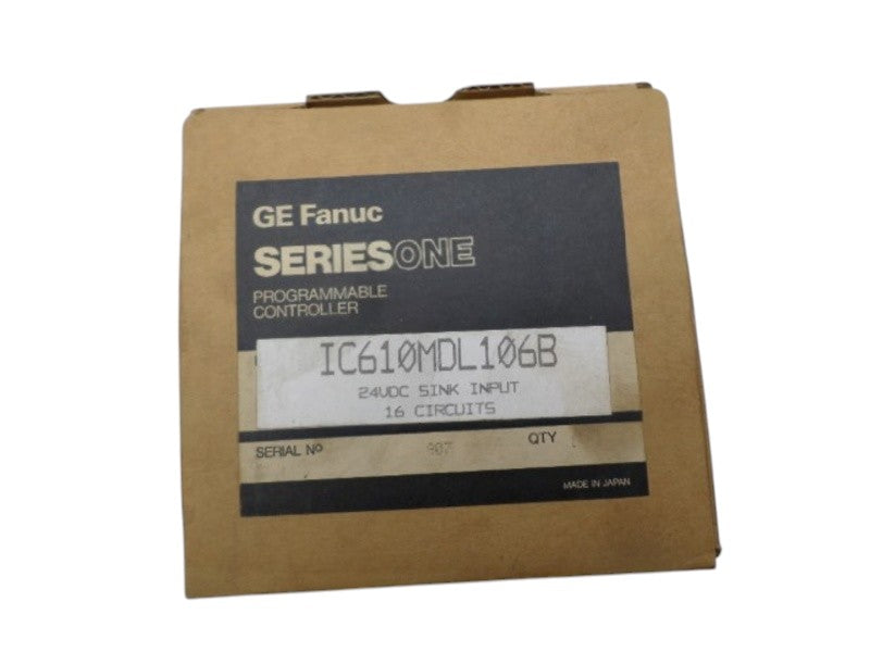 GE FANUC IC610MDL106B SINK INPUT MODULE NSMP