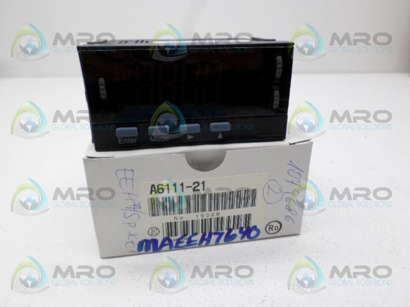 WATANABE A6111-21 DIGITAL PANEL METER NSMP