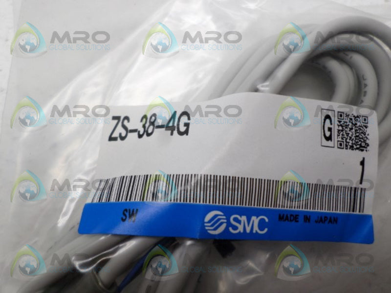 SMC ZS-38-4G PRESSURE/VACCUM CABLE SWITCH NSMP