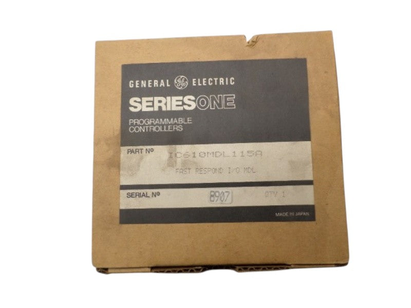GE FANUC IC610MDL115A FAST RESPONSE I/O MODULE NSMP