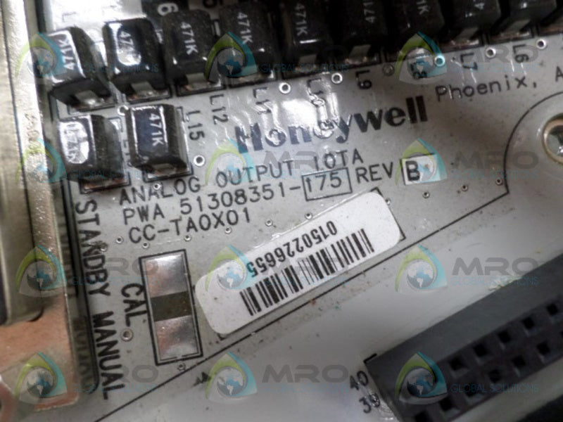 HONEYWELL CC-TA0X01 ANALOG OUTPUT MODULE UNMP