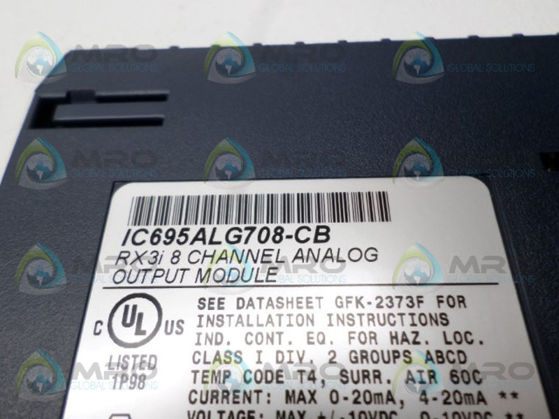 GE FANUC IC695ALG708-CB OUTPUT MODULE NSMP
