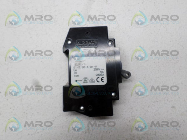 AIRPAX IELR1-1-61-5.00-A-01-V CIRCUIT BREAKER 5A NSNP