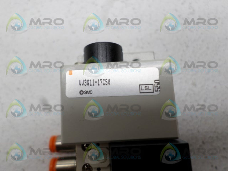 SMC VV3Q11-17CS0 MANIFOLD SOLENOID VALVE NSNP