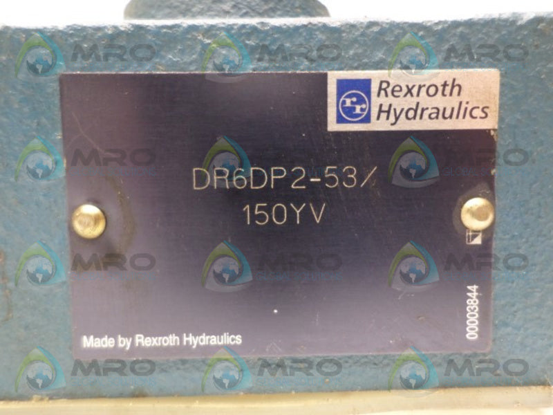REXROTH DR6DP2-53/150YV HYDRAULIC PRESSURE CONTROL VALVE NSNP