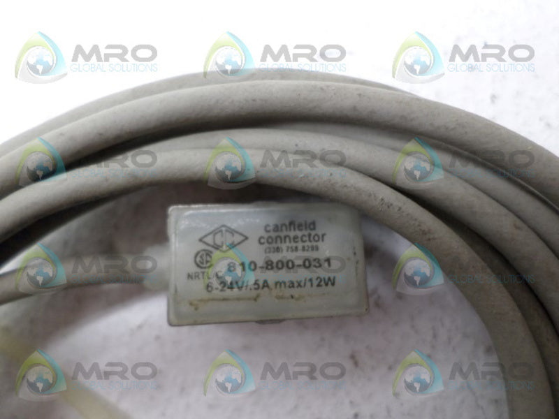 CANFIELD CONNECTOR 810-800-031 REED SWITCH NSNP