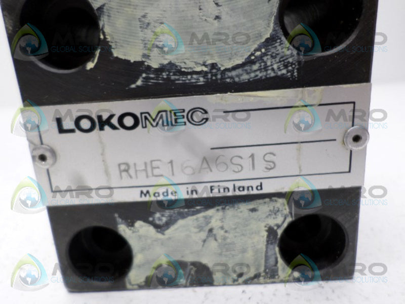 LOKOMEC RHE16A6S1S HYDRAULIC VALVE NSNP
