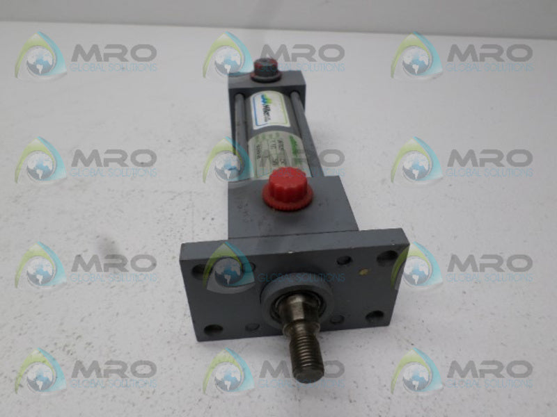 MILLER A61R2N FLUID POWER CYLINDER 1-1/2" BORE 3" STROKE NSNP