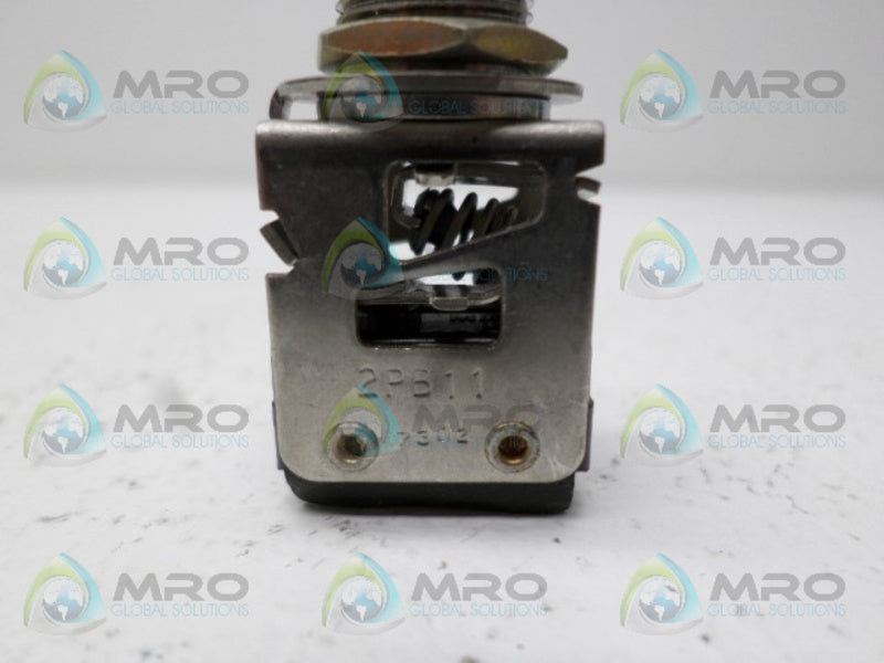 MICRO SWITCH 2PB11 PUSHBUTTON SWITCH  NSNP