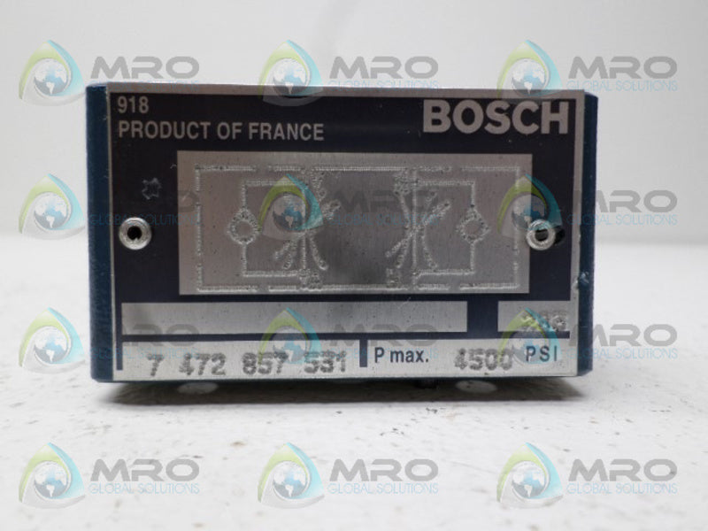 BOSCH 7472857531 PLATE VALVE NSNP