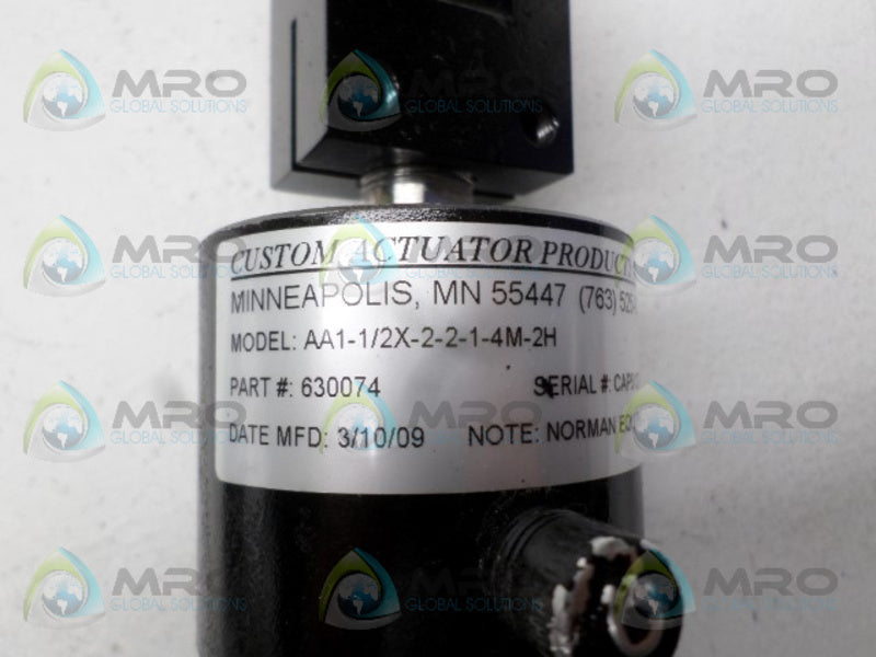 CAP AA1-1/2X-2-2-1-4M-2H 630074 ACTUATOR NSNP