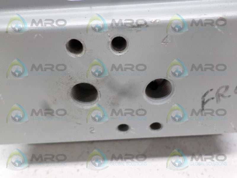 JAMESBURY VPVL100DABD DOUBLE ACTING ACTUATOR UNMP