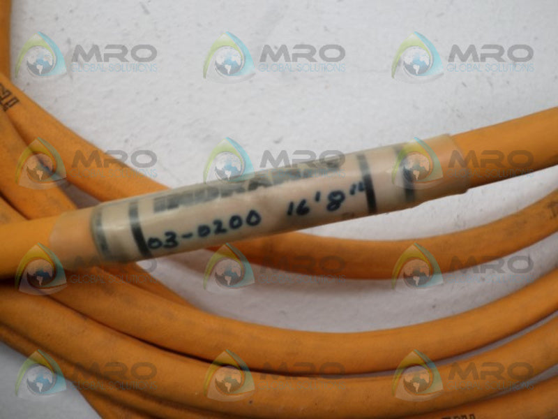 INDRAMAT 03-0200 POSITION FEEDBAK CABLE 16'  NSNP