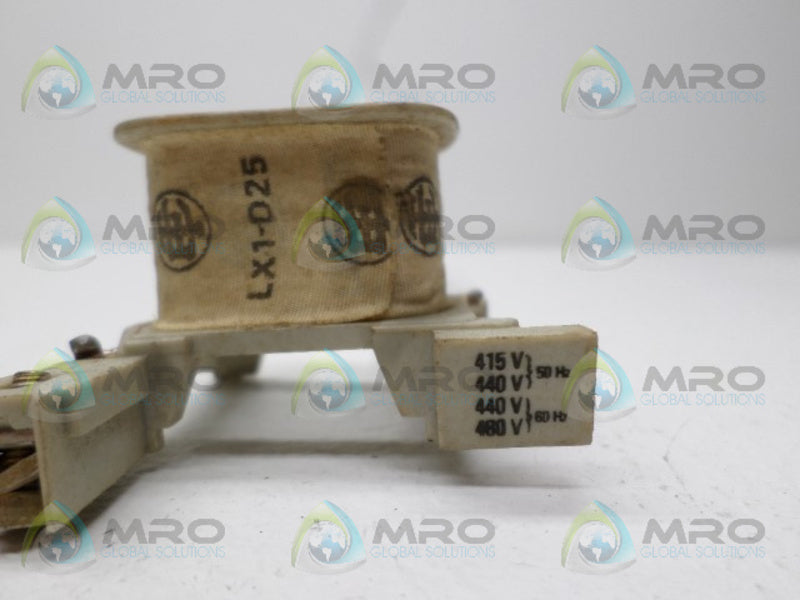 TELEMECANIQUE LX1-D25415 COIL 415-440V/440-480V UNMP