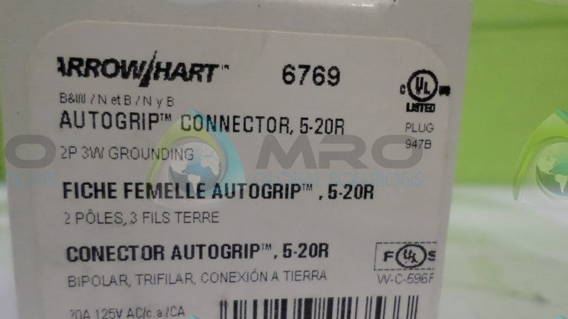 ARROW HART 6769 AUTOGRIP CONNECTOR NSMP