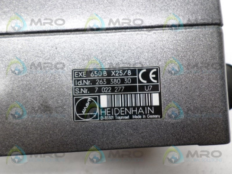 HEIDENHAIN EXE650BX25/8 INTERPOLATION DIGITIZING BOX NSNP