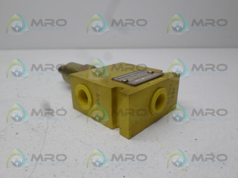 MODULAR CONTROLS PRV1-10-S-3-02 MANIFOLD VALVE NSNP