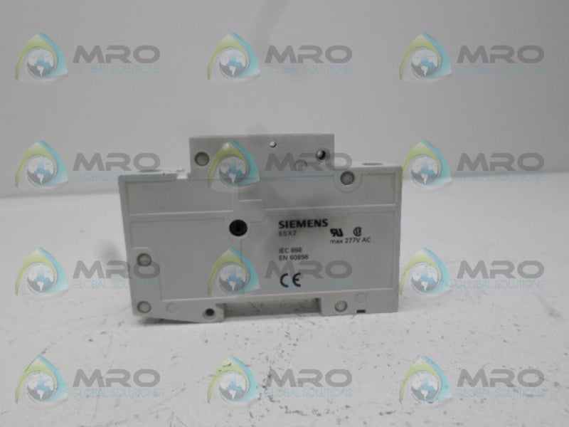 SIEMENS 5SX2110-8 CIRCUIT BREAKER 10A UNMP