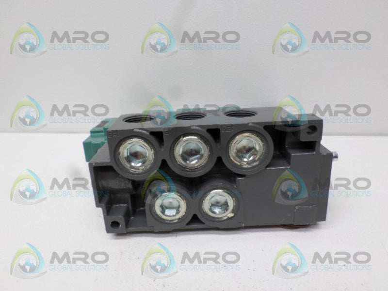 NUMATICS 554BB600K000030 SOLENOID VALVE WITH BASE NSNP
