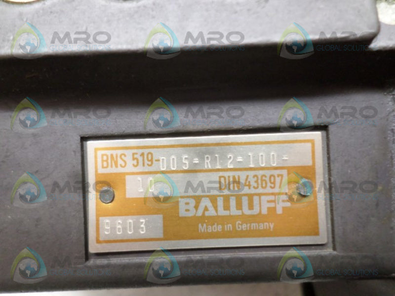 BALLUFF BNS-519-D05-R12-100-10 MECHANICAL LIMIT SWITCH NSNP