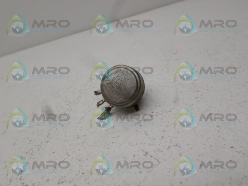 OHMITE CLU-5052 POTENTIOMETER 5 MEG OHMS UNMP