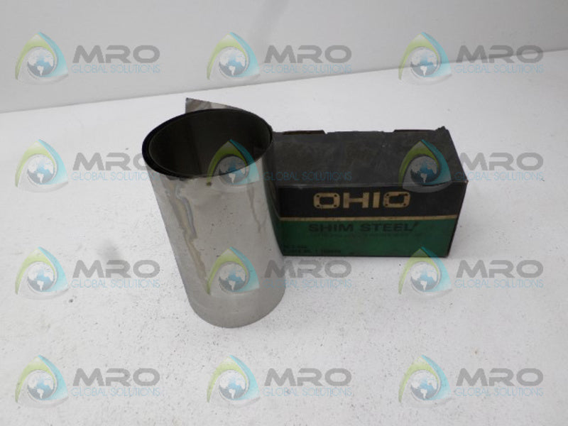 OHIO CRS-15/0015 SHIM STEEL 100IN LONG 6IN WIDE NSMP