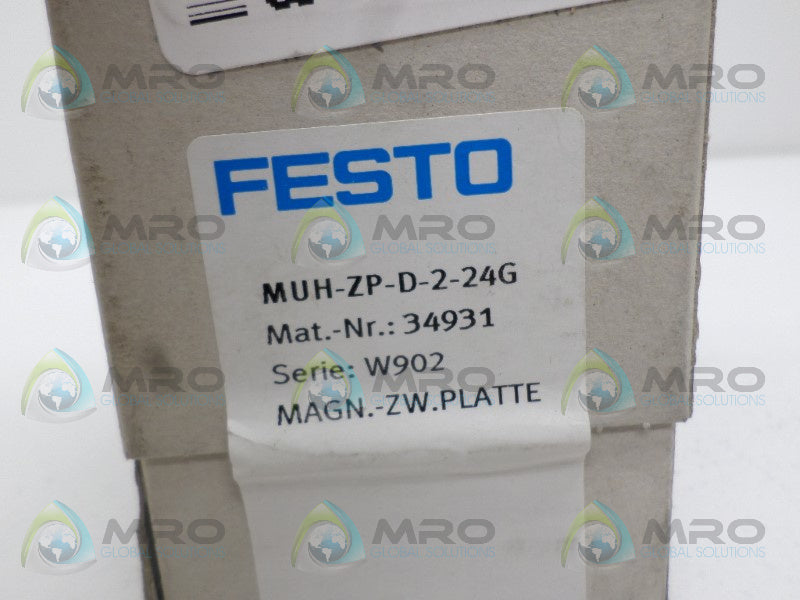 FESTO MUH-ZP-D-2-24G SOLENOID VALVE NSFS