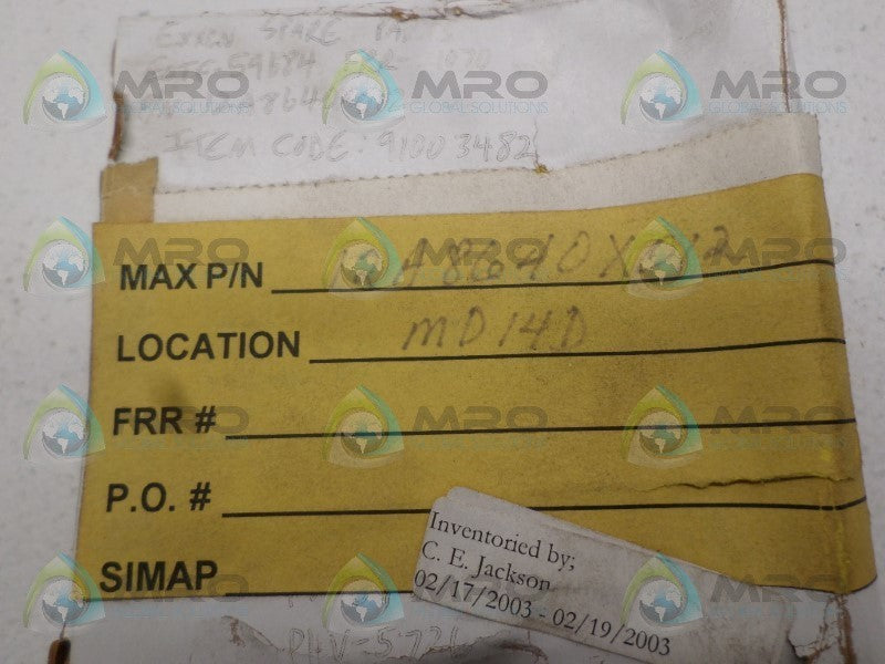 FISHER CONTROLS 12A8640X012 SEAL RING  NSMP