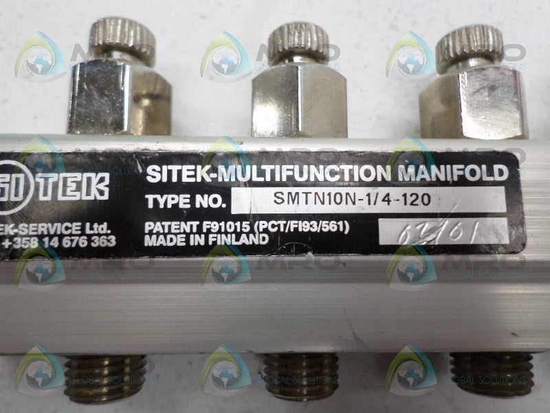 SITEK SMTN10N-1/4-120 MULTIFUNCTION MANIFOLD UNMP