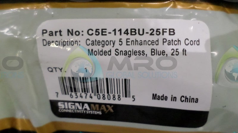 SIGNAMAX C5E-114BU-25FB NSMP