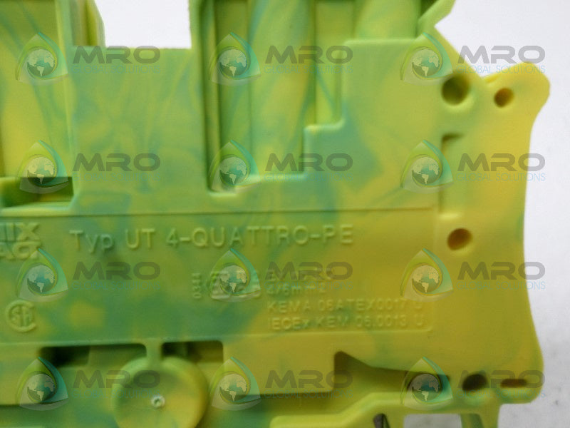 PHOENIX CONTACT UT4-QUATTRO-PE TERMINAL BLOCK NSNP