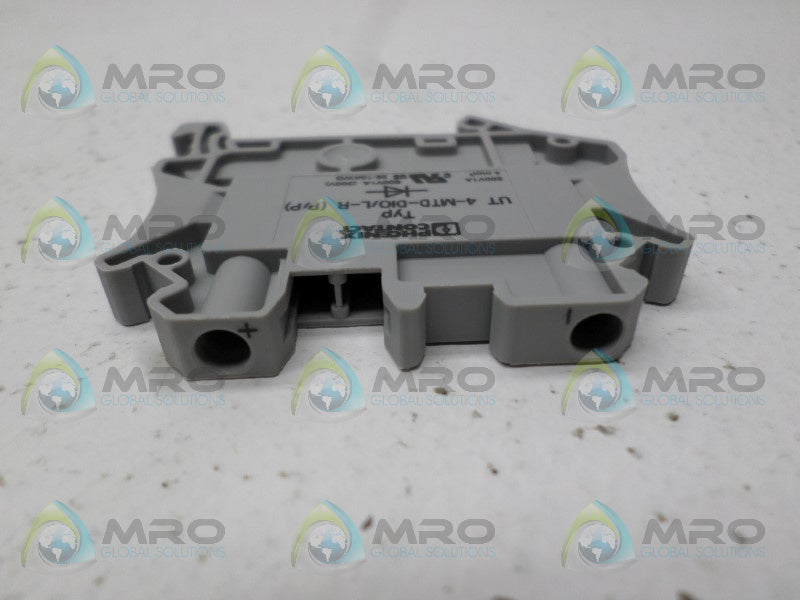PHOENIX CONTACT UT4-MTD-DIO/L-R TERMINAL BLOCK NSNP
