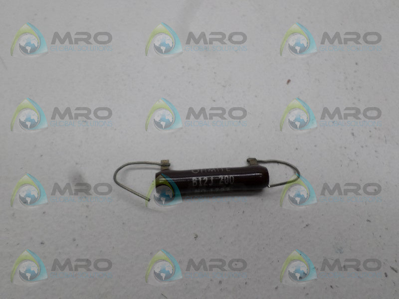 OHMITE 1723 B12J200 RESISTOR 200 OHMS NSNP