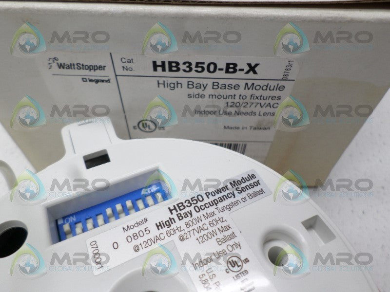 WATT STOPPER HB350-B-X OCCUPANCY SENSOR NSNP N BOX